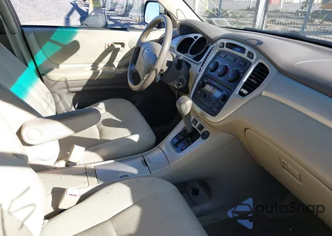 2007 Toyota Highlander V6 from USA, damaged, VIN JTEEP21A370228875